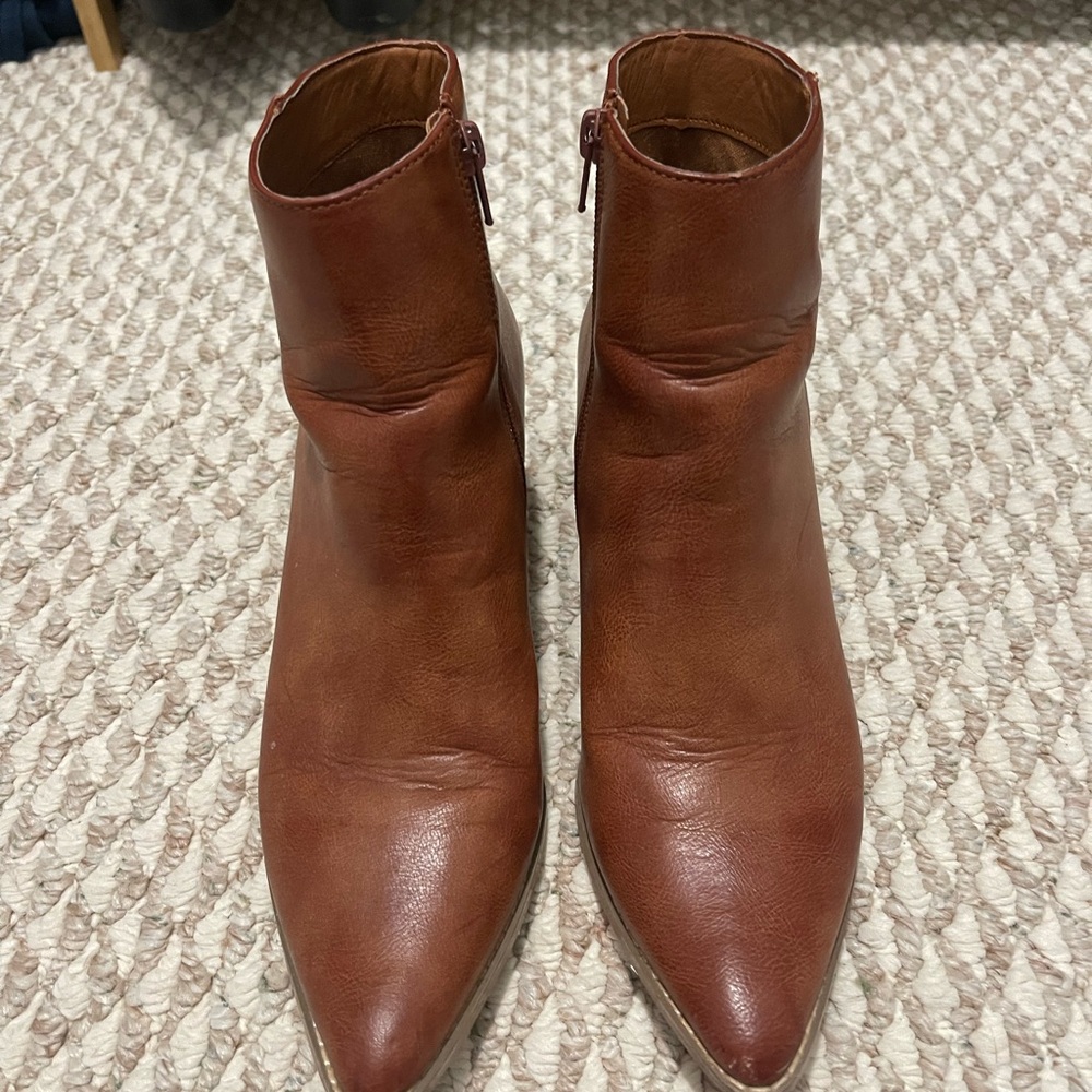 Coconuts by Matisse Tan Heeled Boots
